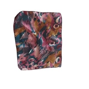 Pink VINTAGE Handkerchief, pocket square